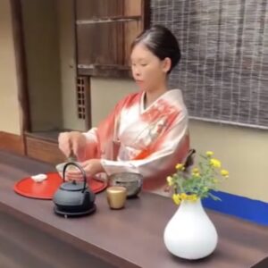 テーブルスタイル茶道　明日華